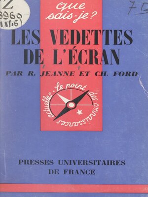 cover image of Les vedettes de l'écran